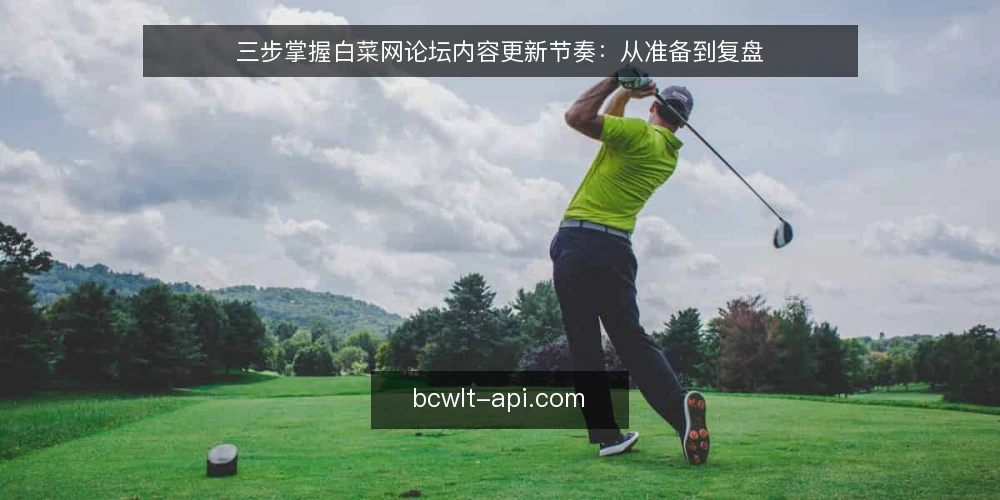 三步掌握白菜网论坛内容更新节奏:从准备到复盘 — 第一步:认清白菜网论坛的内容基线 配图