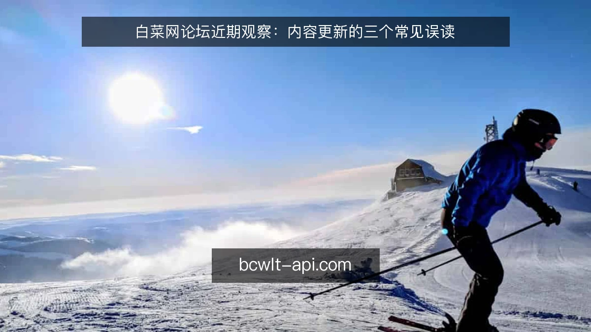 白菜网论坛近期观察：内容更新的三个常见误读